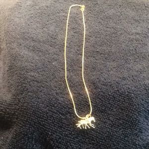 16 inch silver necklace.